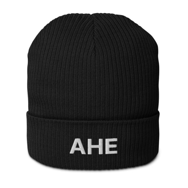 AHE Organic Ribbed Beanie - Image 2