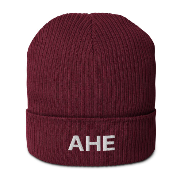 AHE Organic Ribbed Beanie - Image 5
