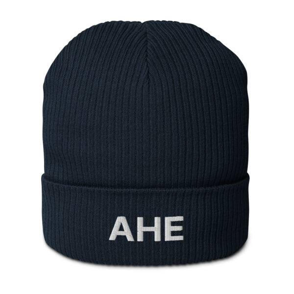 AHE Organic Ribbed Beanie - Image 4
