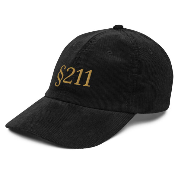 § 211 Vintage Corduroy Cap - Image 5