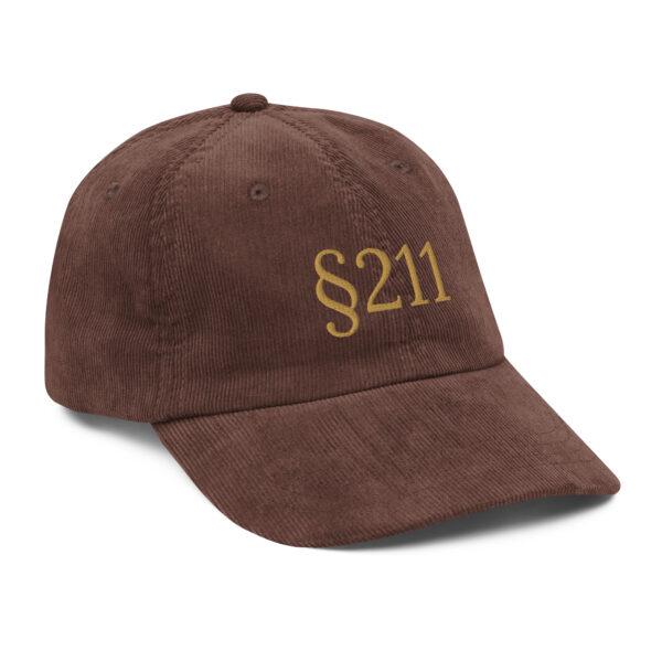 § 211 Vintage Corduroy Cap - Image 14