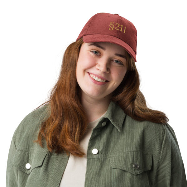 § 211 Vintage Corduroy Cap - Image 2
