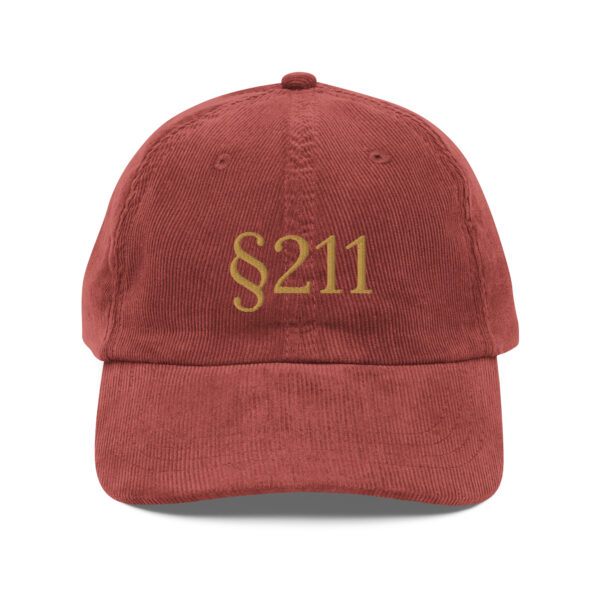 § 211 Vintage Corduroy Cap - Image 19