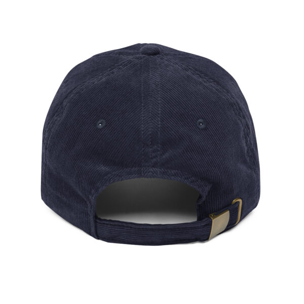 "Homœopath" Vintage corduroy cap - Image 8